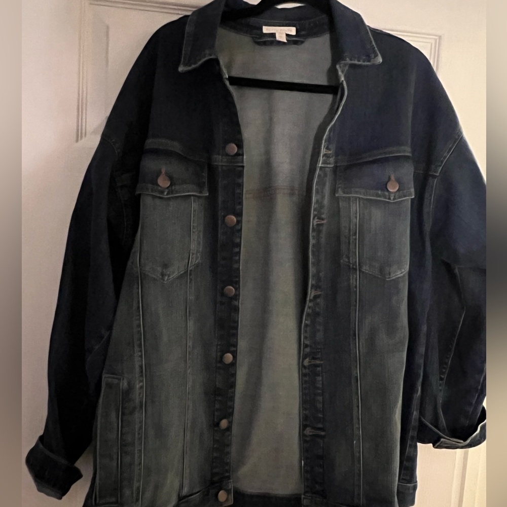 Eileen Fisher denim jacket - size L